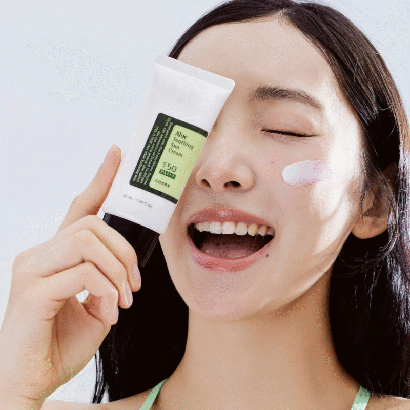 COSRX Aloe Soothing Sun Cream SPF 50+ PA+++ - Image 5