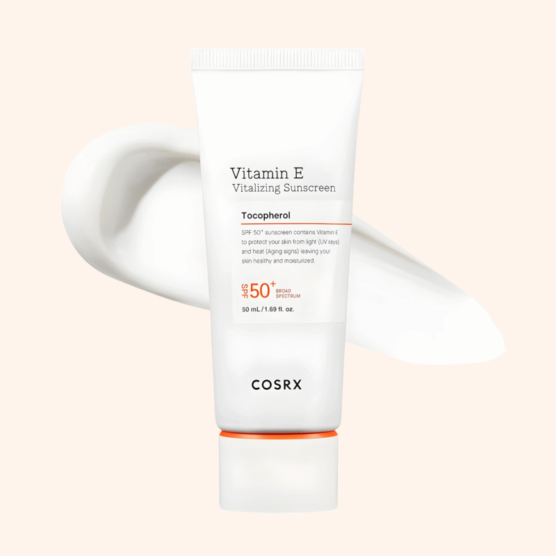 COSRX Vitamin E Vitalizing Sunscreen Broad Spectrum SPF 50+ - Image 2
