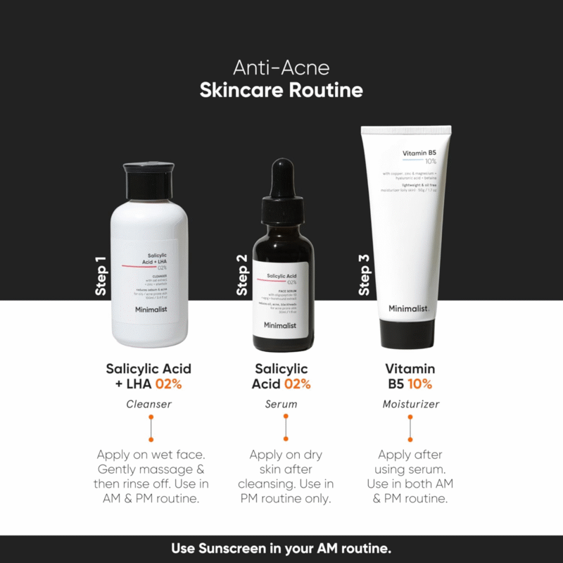 Minimalist Salicylic Acid 02% Face Serum for Reducing Acne, Blackheads & Excessive Oil - Image 6