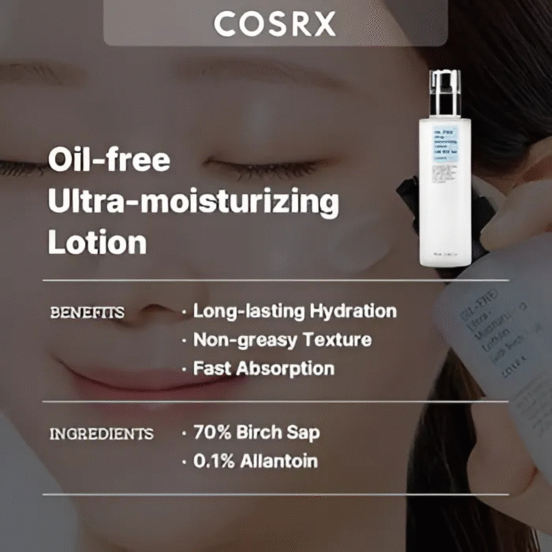 COSRX Oil-Free Ultra Moisturizing Lotion with Birch Sap - Image 5