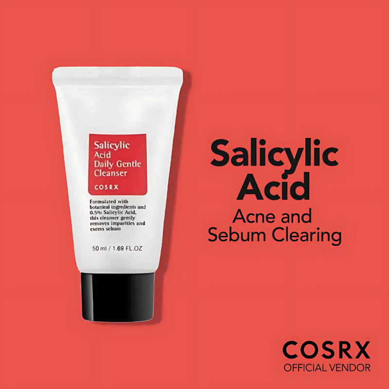 COSRX Salicylic Acid Daily Gentle Cleanser 50ml - Image 4