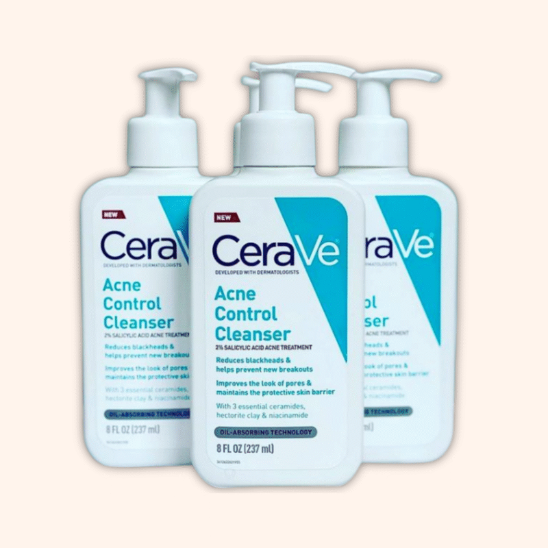 Cerave Acne Control Cleanser with 2% Salicylic Acid Acne Treatment 237ml - Image 4