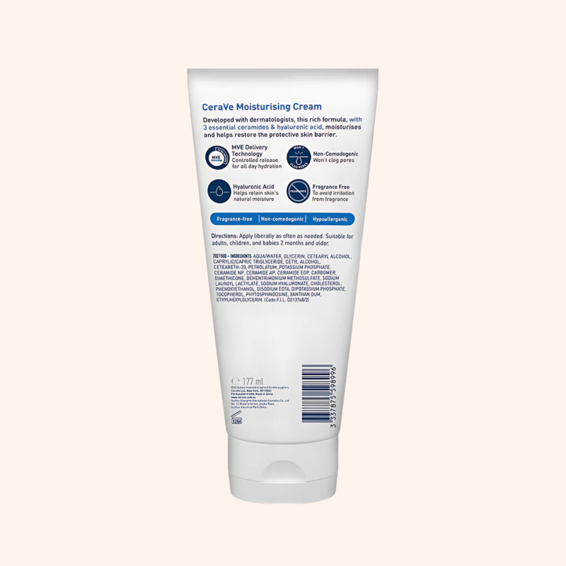 Cerave Moisturising Cream for Dry to Very Dry Skin - Image 2
