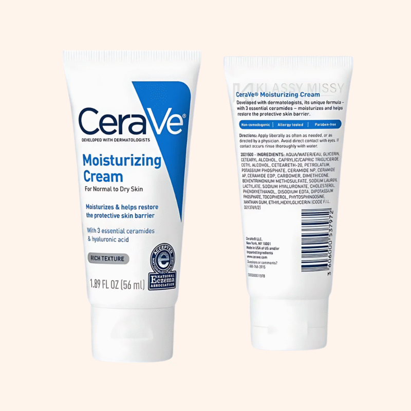 Cerave Moisturising Cream for Normal to Dry Skin 56ml - Image 3