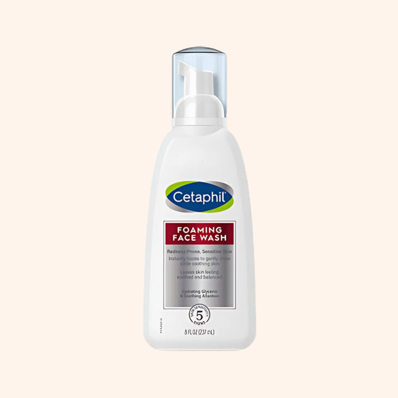 Cetaphil Foaming Face Wash for Redness-Prone Sensitive Skin