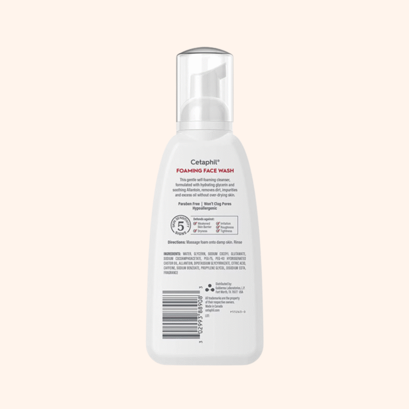 Cetaphil Foaming Face Wash for Redness-Prone Sensitive Skin - Image 2