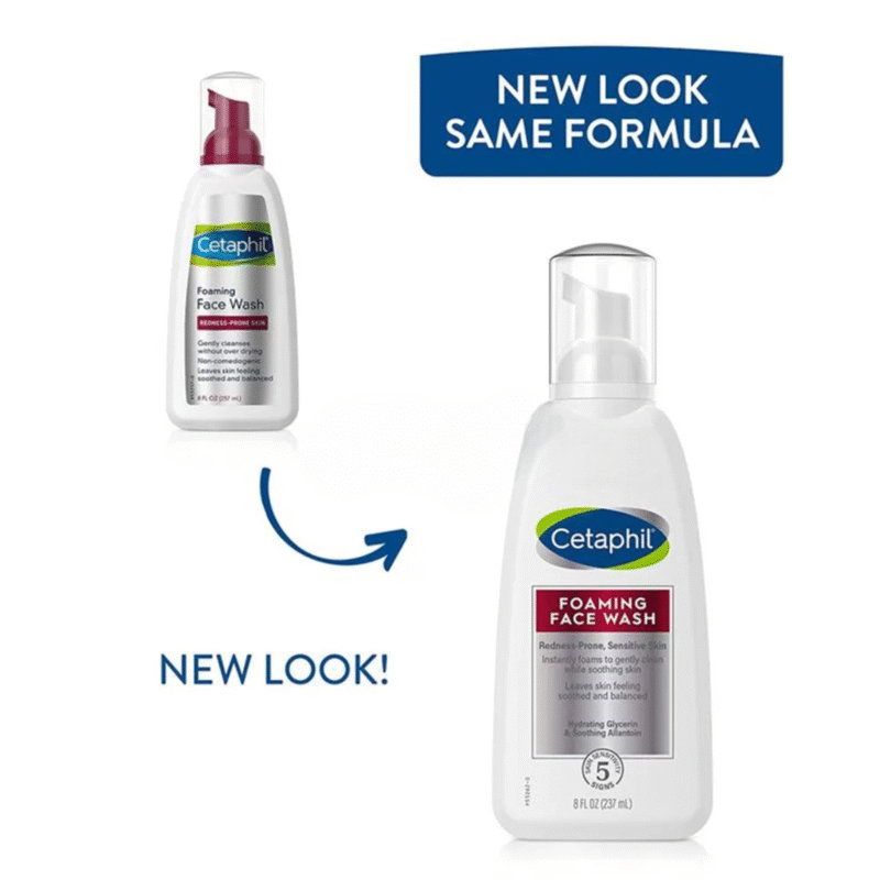 Cetaphil Foaming Face Wash for Redness-Prone Sensitive Skin - Image 3