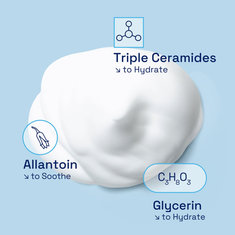 Cetaphil Soothing Foam Wash for Dry to Normal, Sensitive Skin - Image 4