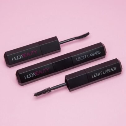 Huda Beauty - Legit Lashes Double-ended Volumizing And Lengthening Mascara Mini - Extreme Black – 100% Original Products in Bangladesh | Huda Beauty