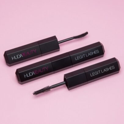 Huda Beauty - Legit Lashes Double-ended Volumizing And Lengthening Mascara Mini - Extreme Black – 100% Original Products in Bangladesh | Huda Beauty