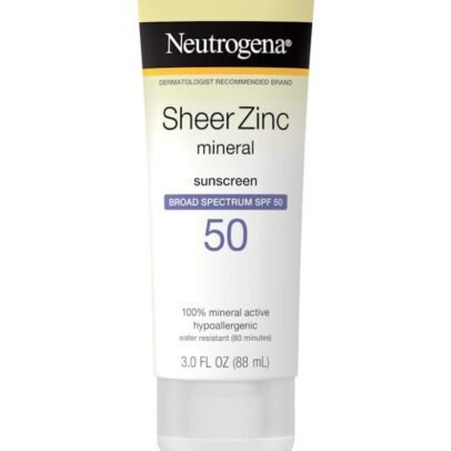 Neutrogena - Sheer Zinc Mineral Face Sunscreen Lotion With Broad Spectrum Spf 50 - 88ml – 100% Original Products in Bangladesh | Neutrogena