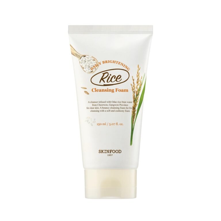 Skinfood Daily Rice Brightening Cleansing Foam - 150ml