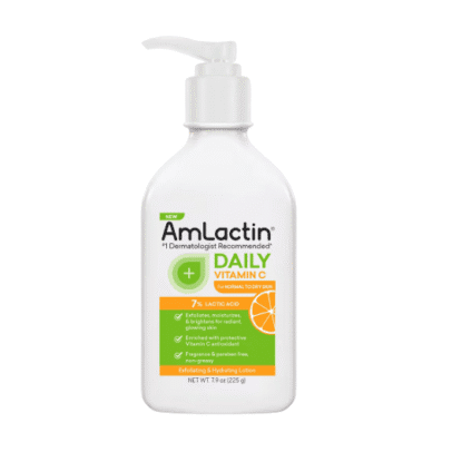 Amlactin Daily Vitamin C Lotion with 7% Lactic Acid AHA 225g