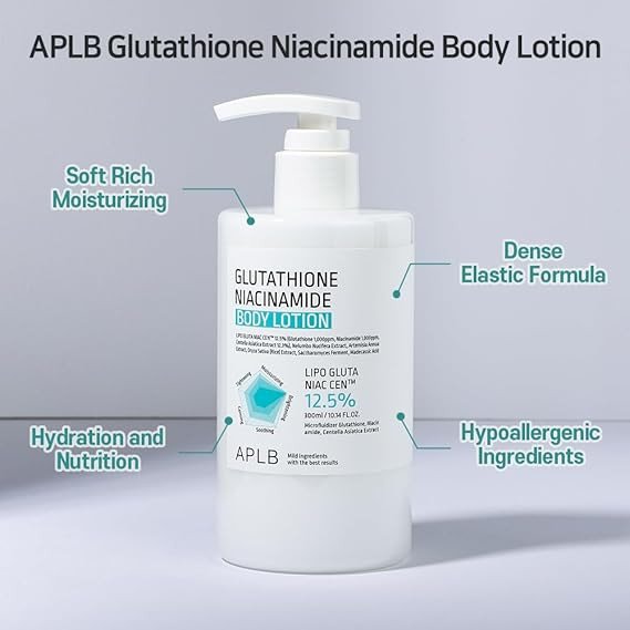 APLB Glutathione Niacinamide Body Lotion 300ml
