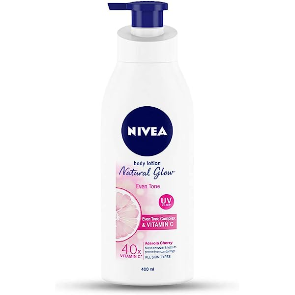Nivea natural glow body lotion 400ml