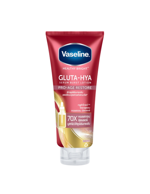 Vaseline Gluta-Hya Serum Burst Lotion Pro-Age Restore 300ml