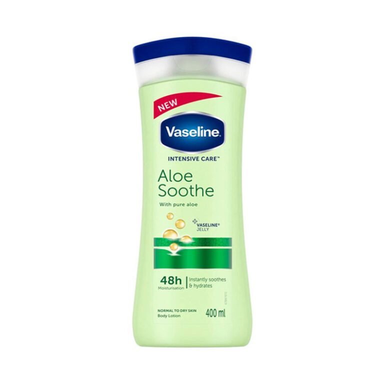 vaseline intensive care aloe soothe lotion 400ml