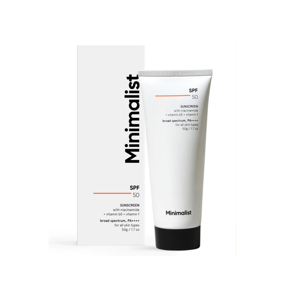 Minimalist SPF 50 Sunscreen 50g